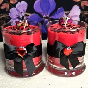 12oz Rose & Sandlewood Scented Candles